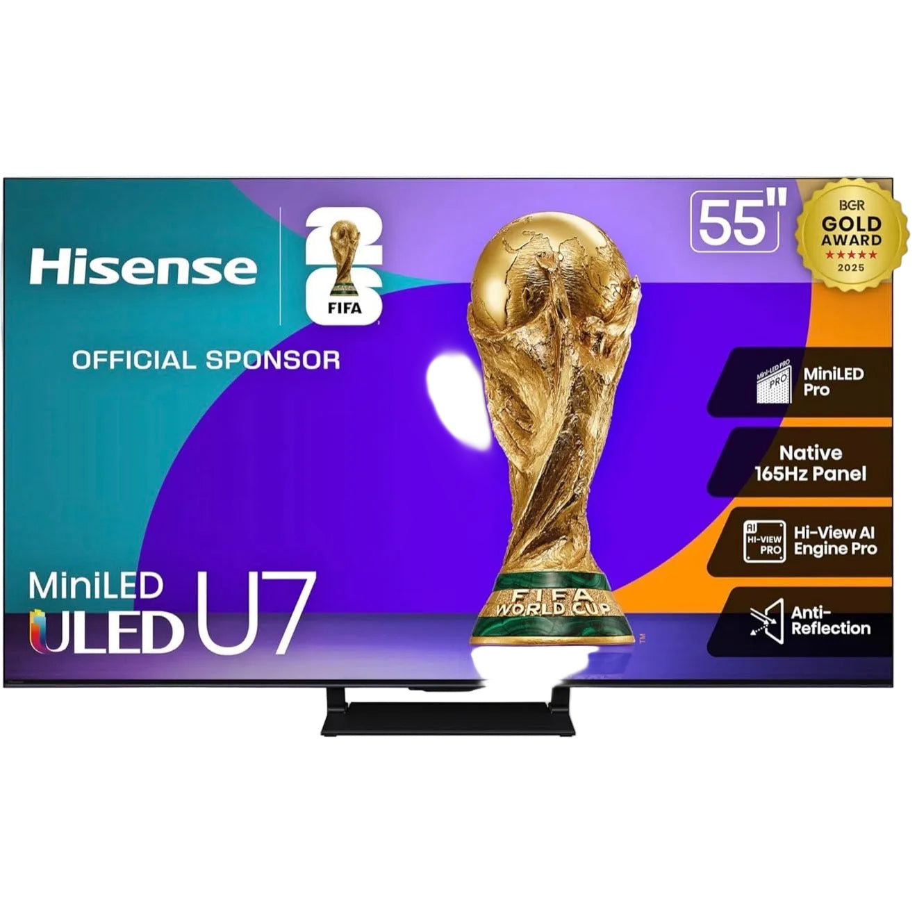 Hisense 55” U78QG Series 4K QLED Mini LED Pro TV