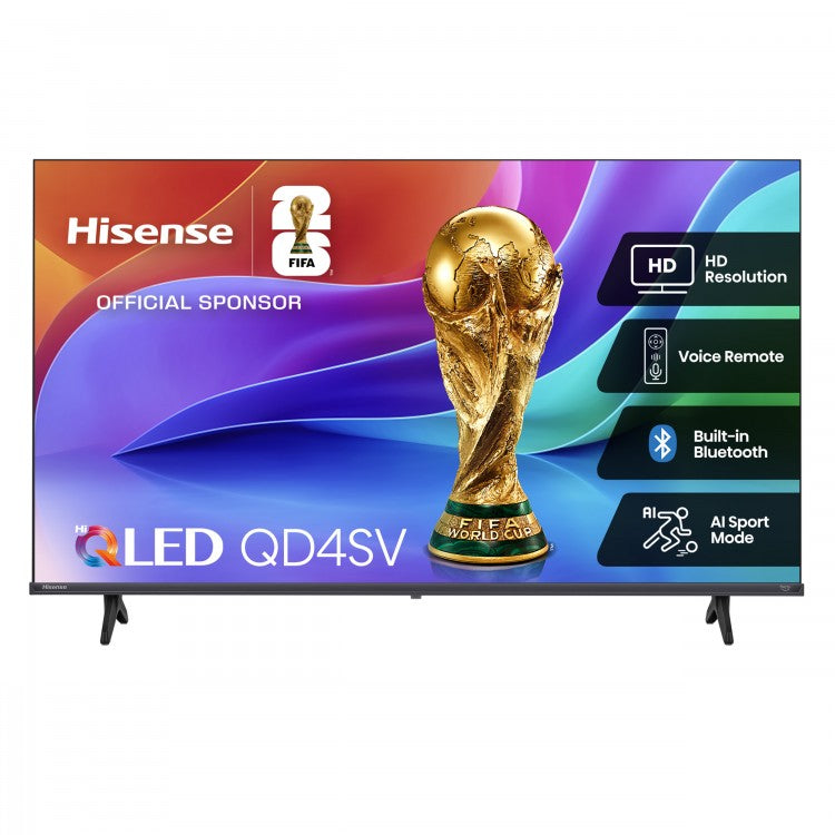 Hisense 32" QLED VIDAA HD TV (32QD4SV)