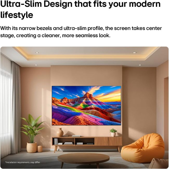 LG | 55" OLED AI 4K Smart TV α8 AI Gen3 120Hz G-SYNC FreeSync Dolby Vision/Atmos webOS 2026| OLED55B6EUA