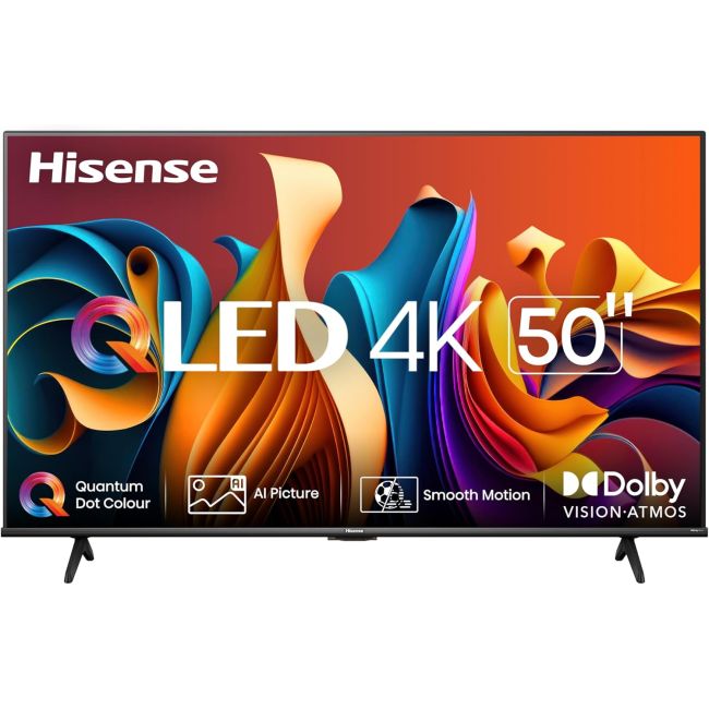 Hisense 50 inch 4K UHD HDR QLED Smart TV