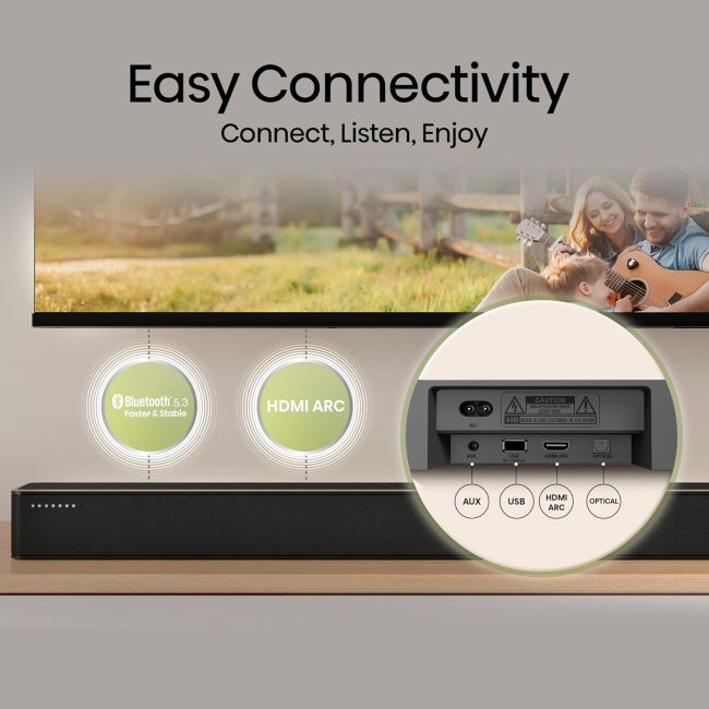 Hisense 2.1 Channel 240W Soundbar with Wireless Subwoofer (HS2100)