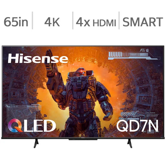 Hisense 65" Class QD7N Series 4K UHD QLED TV (65QD7N)