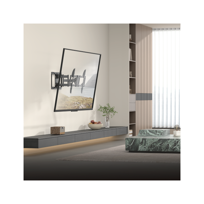 Brateck | Full-Motion TV Wall Mount 37''-90'' LED | LPA86-466