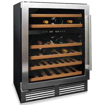 Maxximum 24" Dual-Zone 46-Bottle Wine Cooler (open-box)