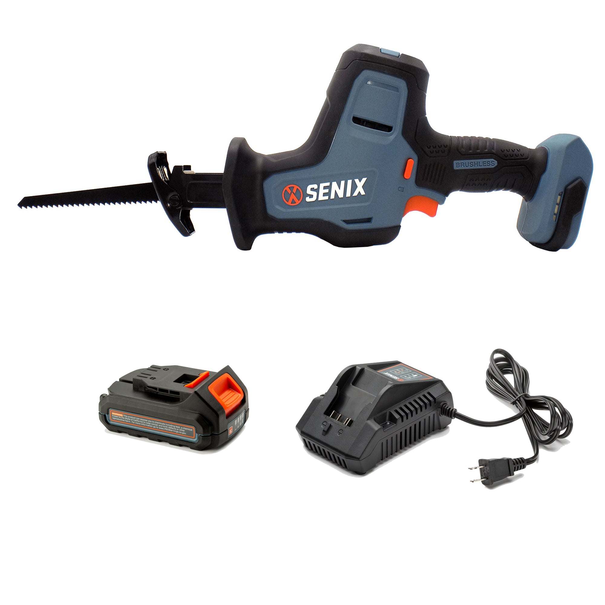 SENIX PSRX2-M2 Reciprocating Saw Kit