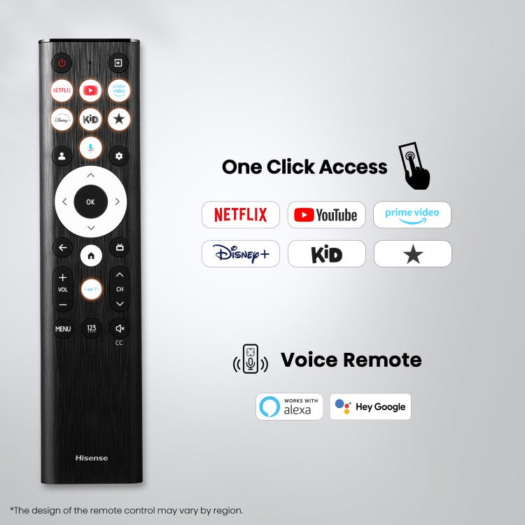Hisense 55" U68SG Series 4K Hi-QLED Mini-LED PRO 144Hz Google TV (55U68SG)
