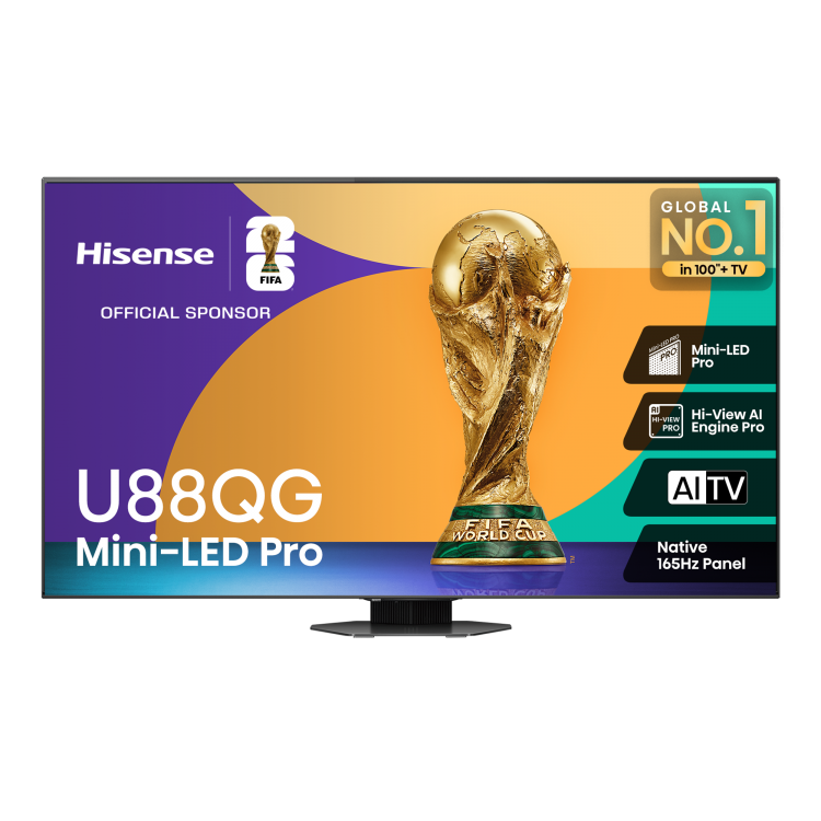 Hisense 55" Class U88QG Series 4K QLED Mini LED Pro TV (55U88QG)