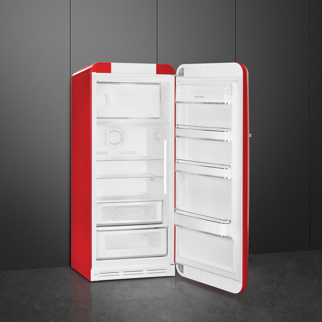 Smeg 24" 50's Retro Style Refrigerator — Canadian Flag Edition (open-box)