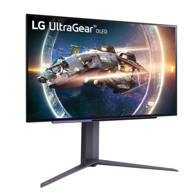 LG UltraGear 27" QHD OLED G-SYNC Compatible Monitor (27GR95QE-B)