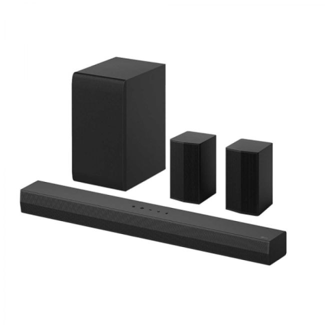 LG 4.1ch Soundbar with Subwoofer and Rear Speakers (S45TR)